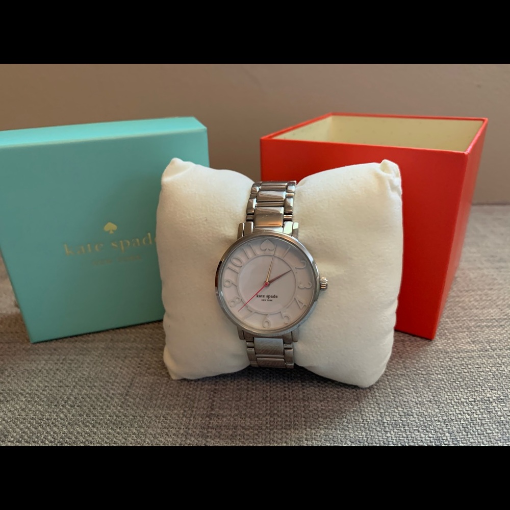 Kate Spade silver watch
